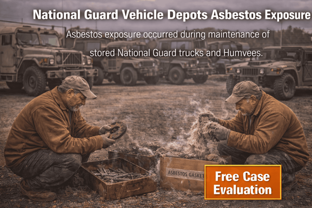 National Guard Vehicle Depots Asbestos Exposure - Mesotheliomahelp.center