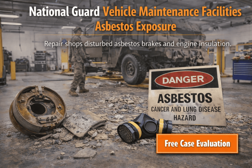 National Guard Vehicle Maintenance Facilities Asbestos Exposure - Mesothelioma Help Center
