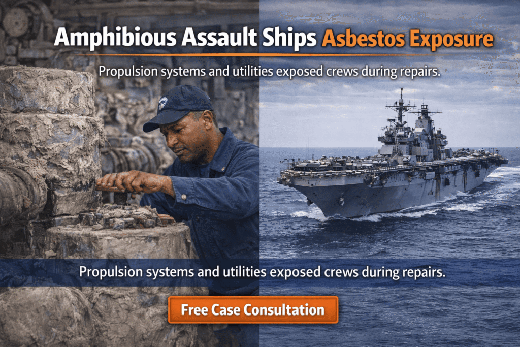 Navy Amphibious Assault Ships Asbestos Exposure - mesotheliomahelp.center