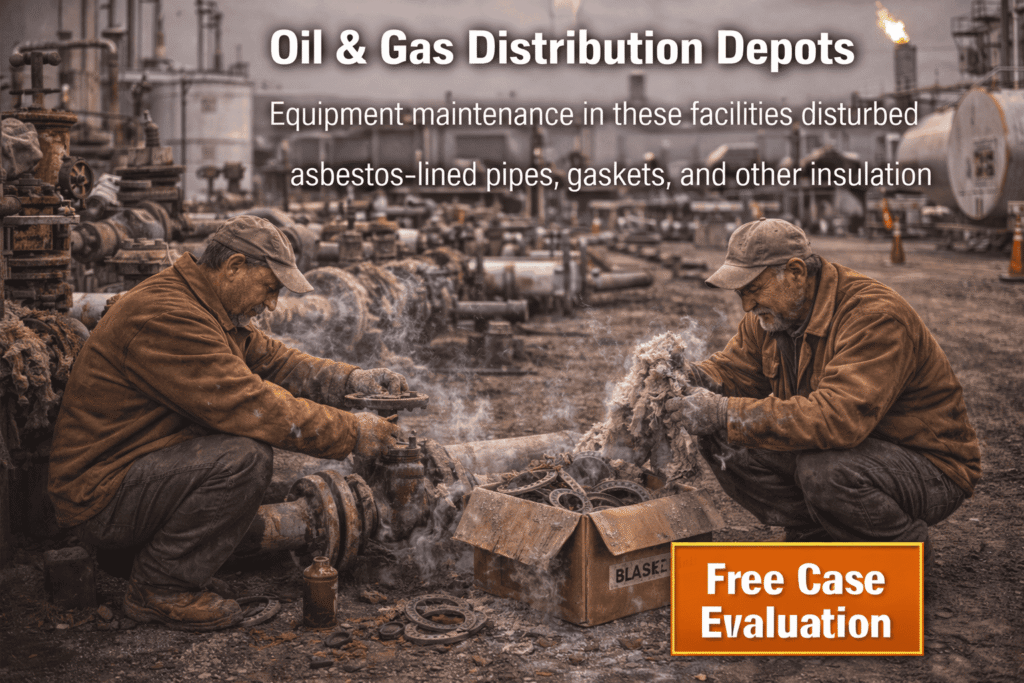 Oil & Gas Distribution Depots Asbestos Exposure - Mesotheliomahelp.center