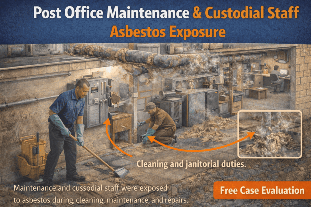 Post Office Custodial & Janitorial Staff Asbestos Exposure - Mesotheliomahelp.center