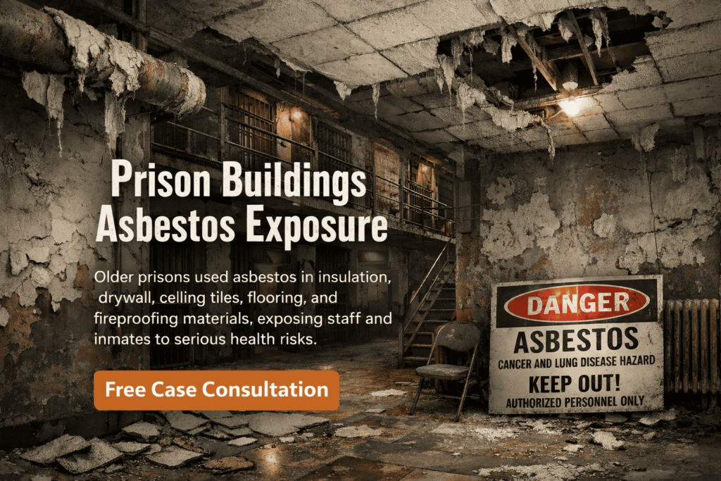 Prison Buildings Asbestos Exposure - Mesotheliomahelp.center