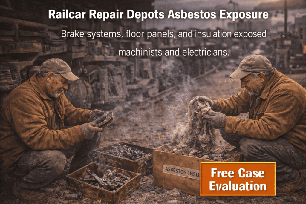 Railcar Repair Depots Asbestos Exposure - Mesotheliomahelp.center