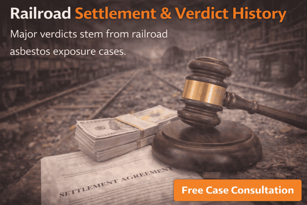 Railroad Asbestos Settlement & Verdict History - Mesotheliomahelp.center