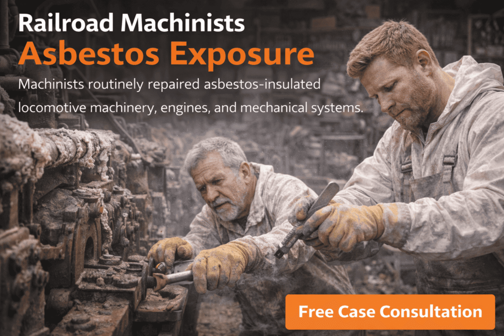 Railroad Machinists Asbestos Exposure - mesotheliomahelp.center