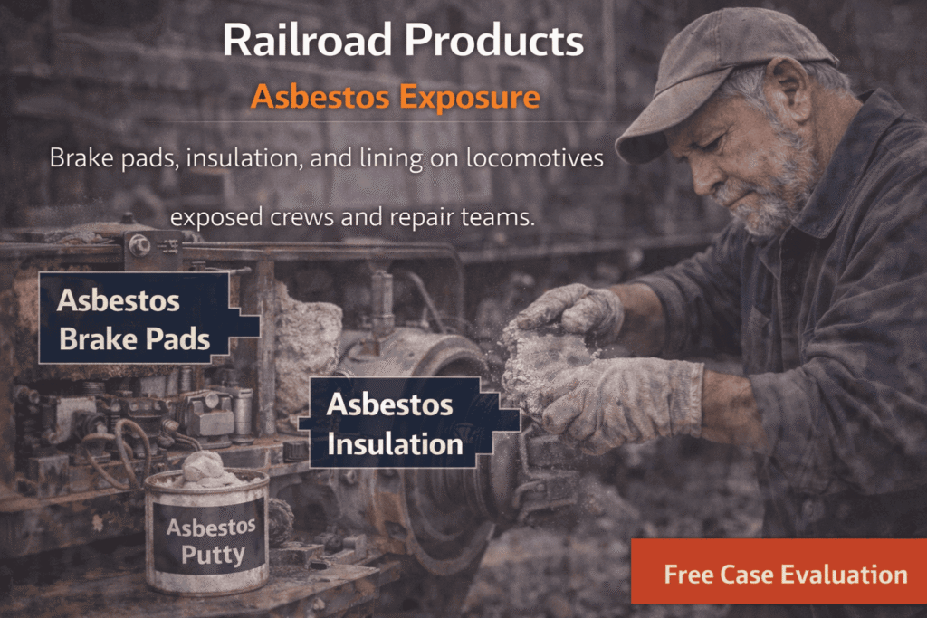 Railroad Products Asbestos Exposure Mesothelioma Lawsuits - Mesothelioma Help Center