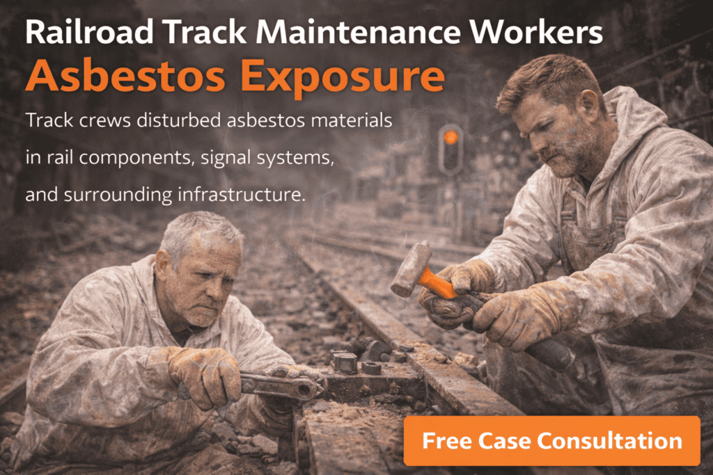 Railroad Track Maintenance Workers Asbestos Exposure - Mesotheliomahelp.center