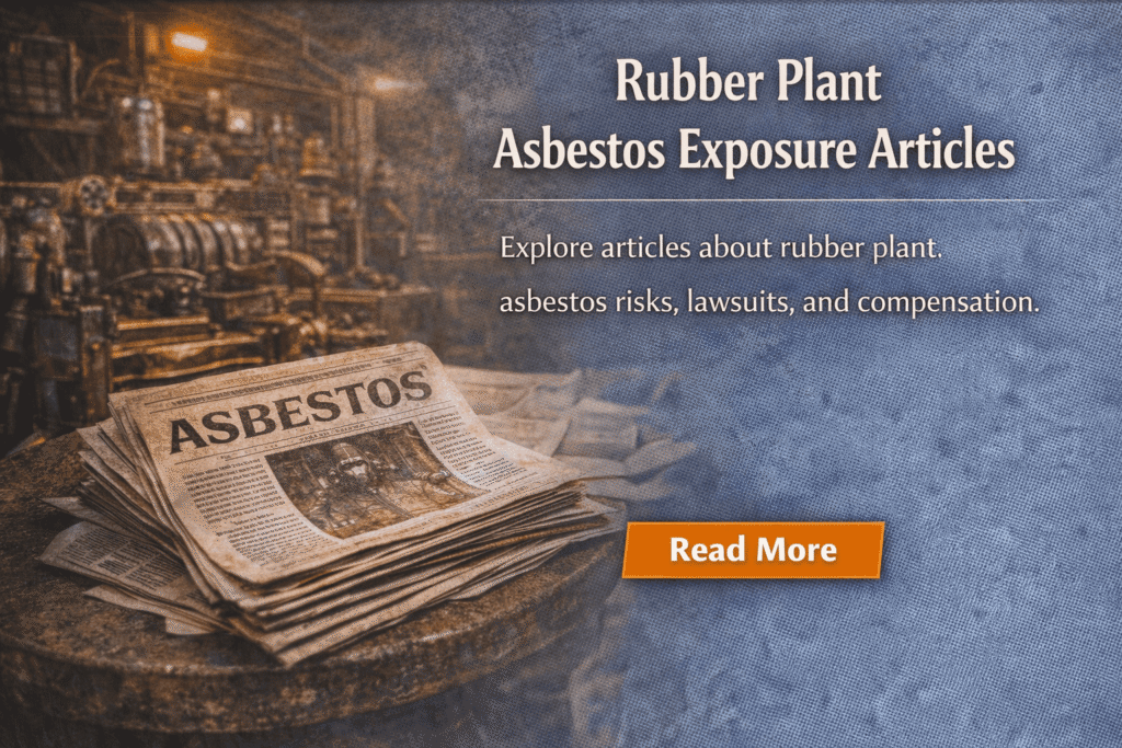 Rubber Plant Asbestos Exposure Articles - Mesotheliomahelp.center