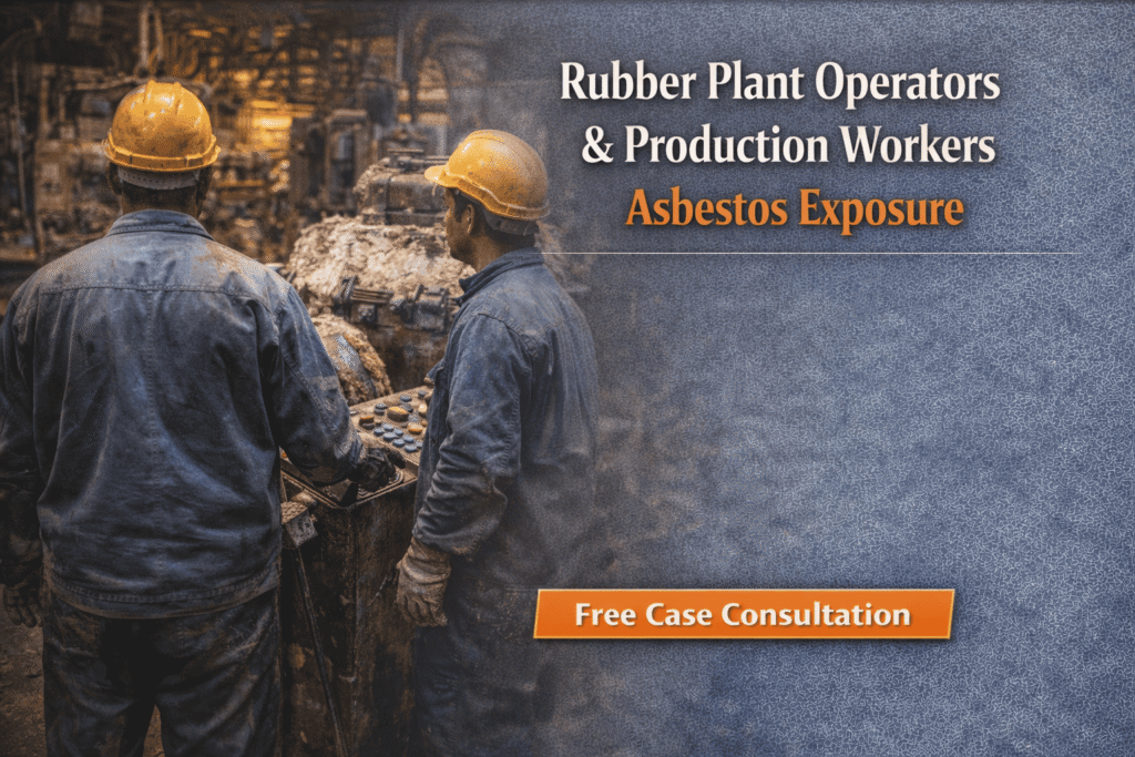 Rubber Plant Operators & Production Workers Asbestos Exposure - mesotheliomahelp.center