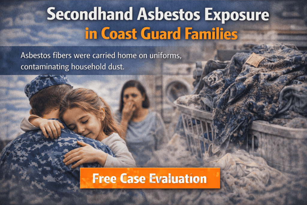 Secondhand Asbestos Exposure in Coast Guard Families - Mesotheliomahelp.center