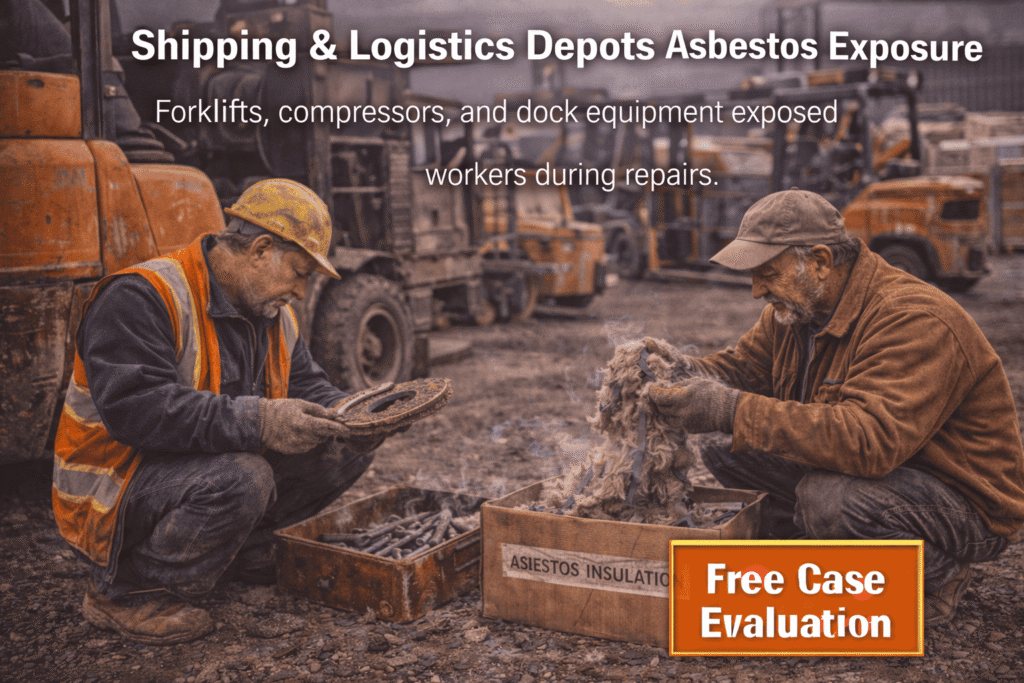 Shipping & Logistics Depots Asbestos Exposure - Mesotheliomahelp.center