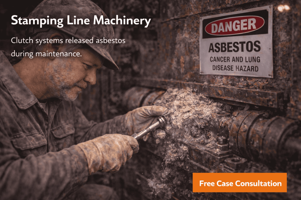 Stamping Line Machinery Mesothelioma Lawsuit - Mesothelioma Help Center