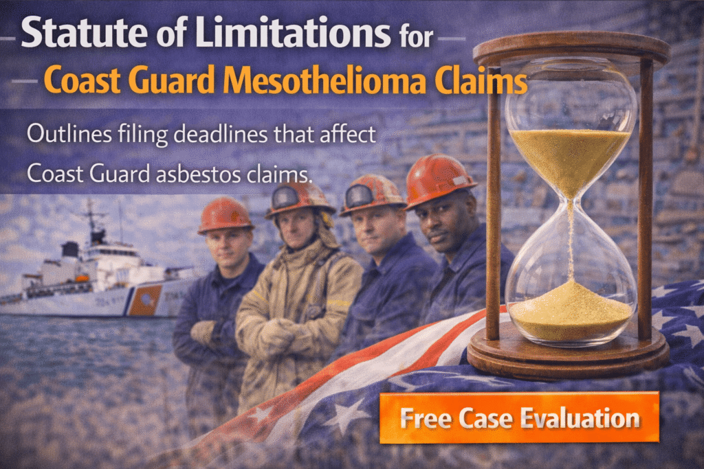 Statute of Limitations for Coast Guard Mesothelioma Claims - Mesotheliomahelp.center