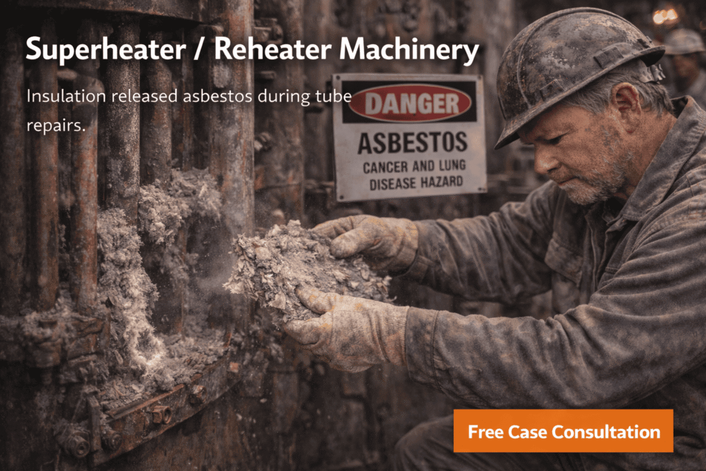 Superheater – Reheater Machinery Asbestos Exposure - Mesothelioma Help Center