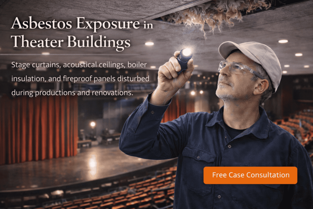 Theater Buildings Asbestos Exposure - Mesotheliomahelp.center