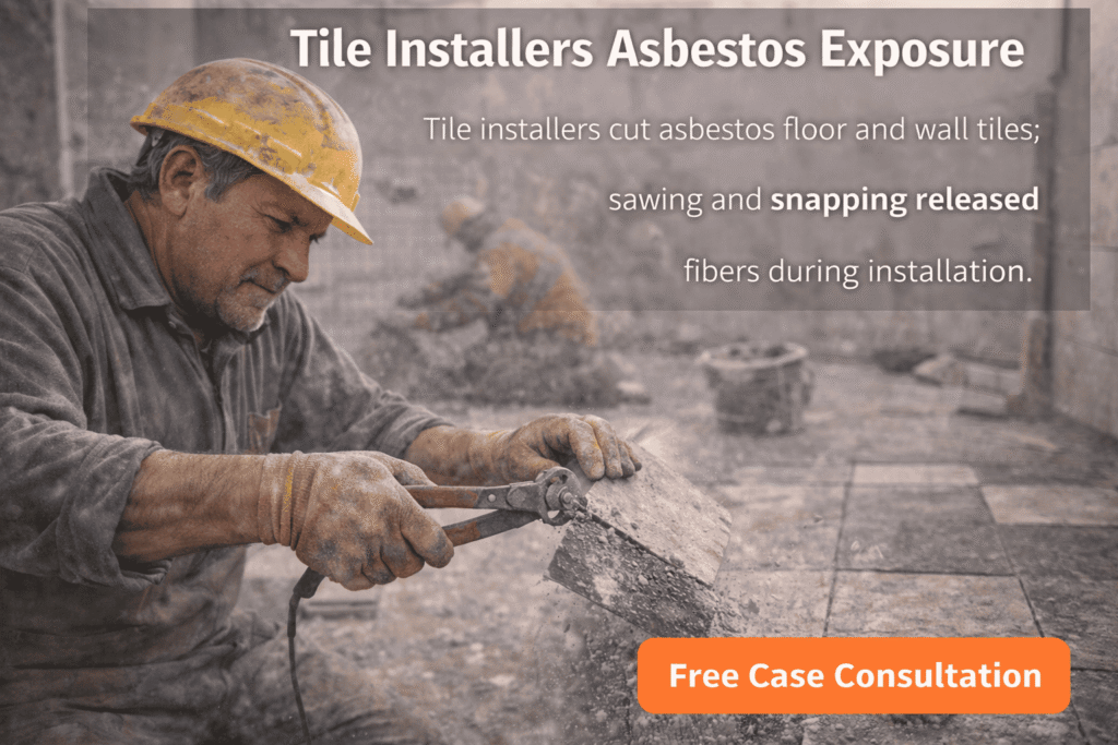 Tile Installers Asbestos Exposure - Mesotheliomahelp.center