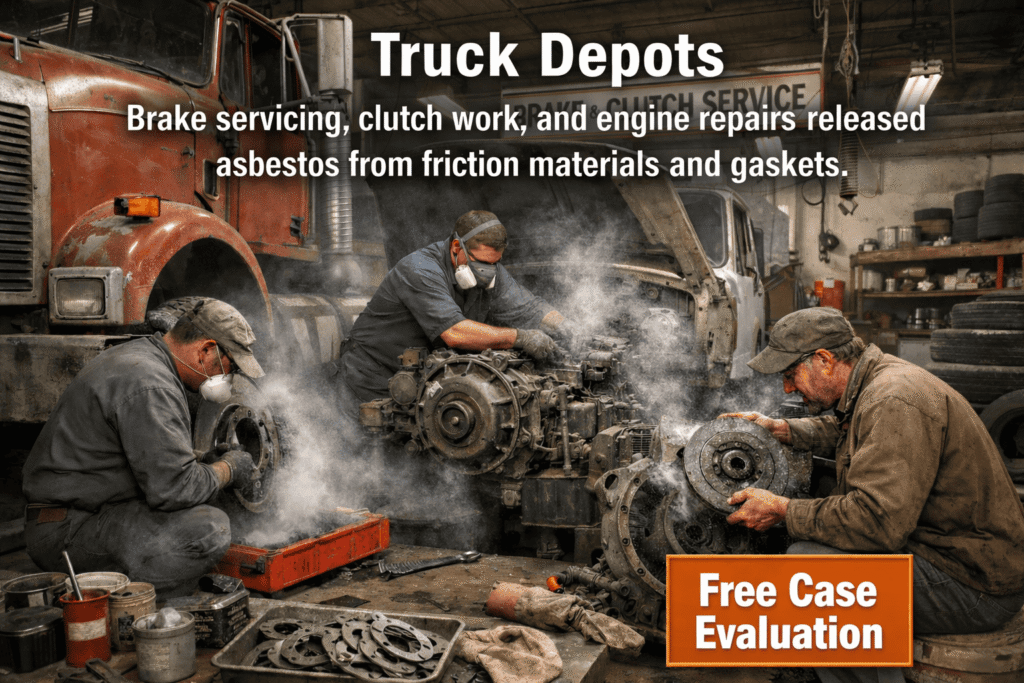 Truck Depots Asbestos Exposure - Mesotheliomahelp.center