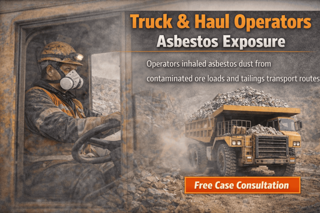 Truck & Haul Operators Asbestos Exposure - Mesotheliomahelp.center