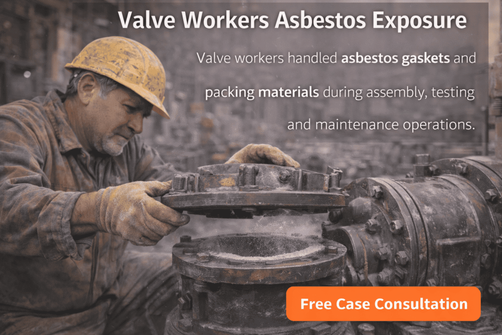 Valve Workers Asbestos Exposure - Mesotheliomahelp.center