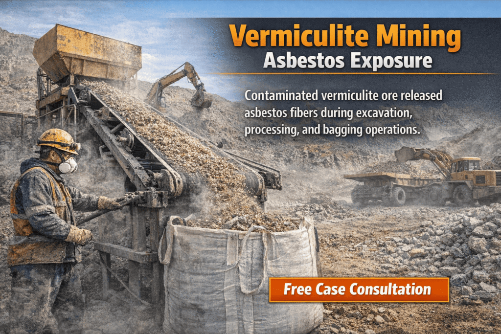 Vermiculite Mining Asbestos Exposure - Mesotheliomahelp.center