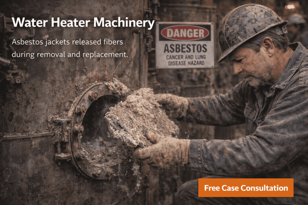 Water Heater Machinery Mesothelioma Lawsuit - Mesothelioma Help Center