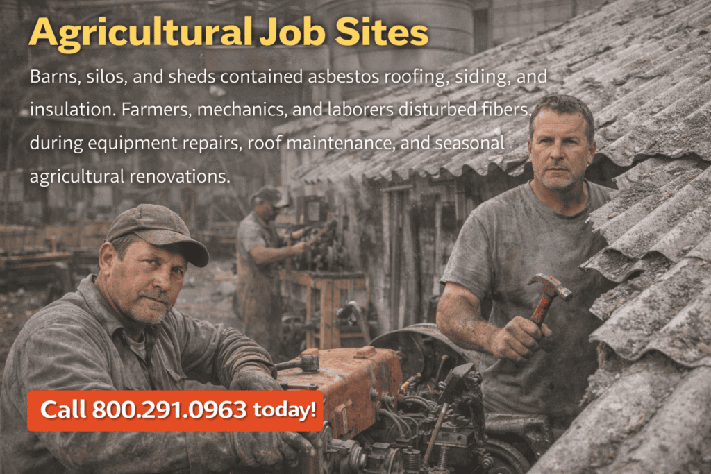 Agricultural Sites Asbestos Exposure - Mesotheliomahelp.center