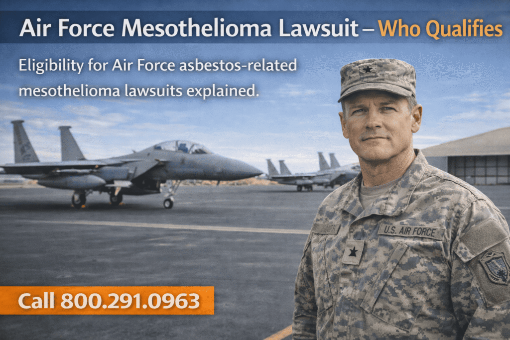 Air Force Mesothelioma Asbestos Lawsuit – Who Qualifies - Mesotheliomahelp.center