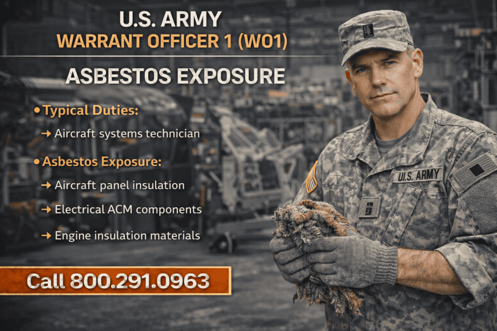 Air Force Warrant Officer 1 (WO1) Asbestos Exposure - Mesotheliomahelp.center