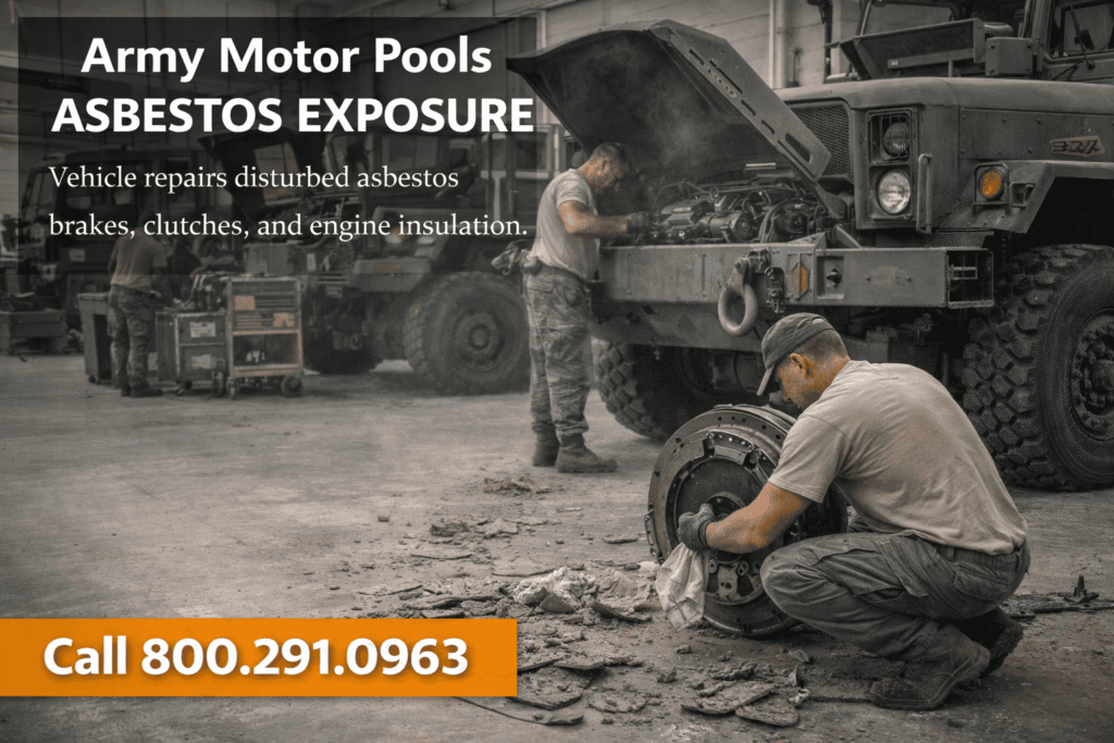 Army Motor Pools Asbestos Exposure - Mesotheliomahelp.center