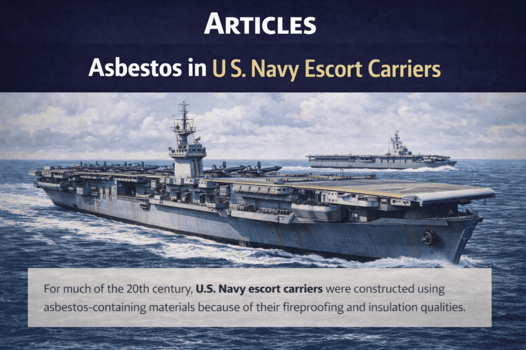 Articles about Asbestos Navy Escort Carriers - Mesotheliomahelp.center