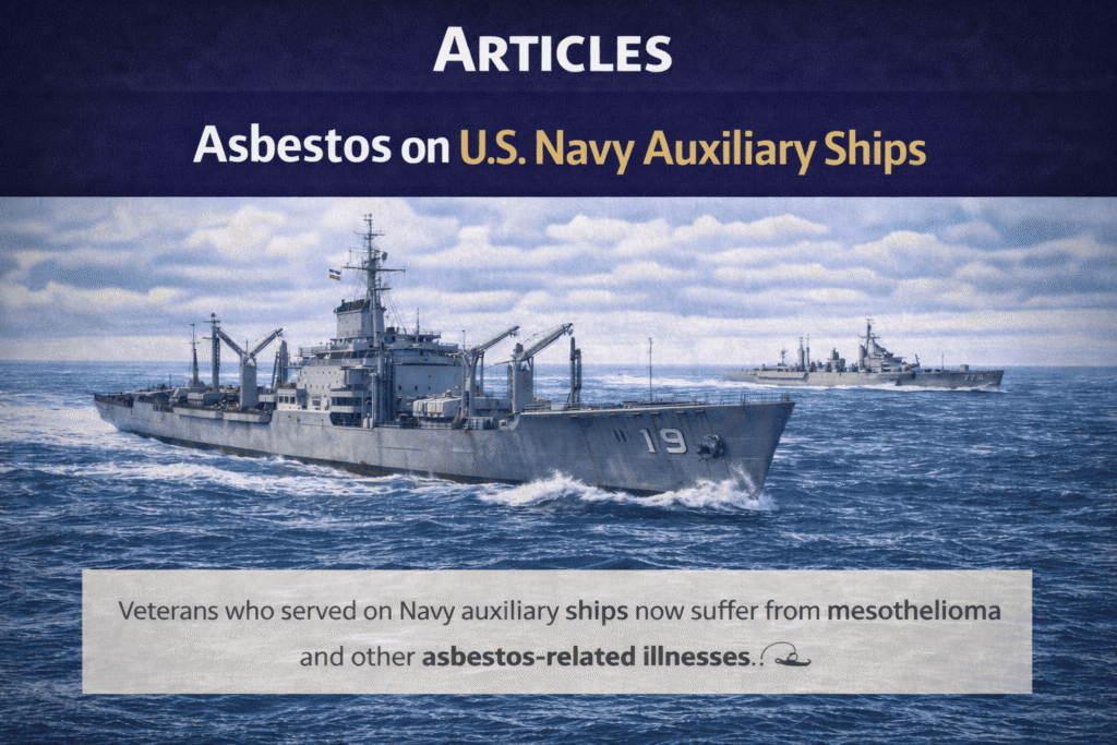 Articles about Asbestos on Navy Auxiliary Ships Lawsuit - Mesotheliomahelp.center
