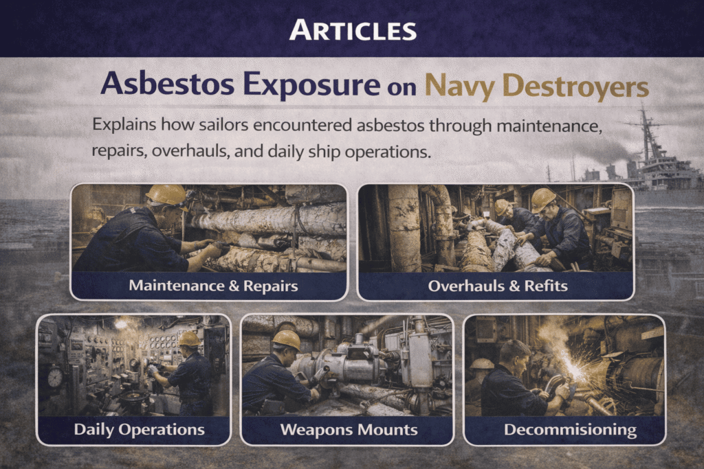 Asbestos Exposure on Navy Destroyers - Mesotheliomahelp.center