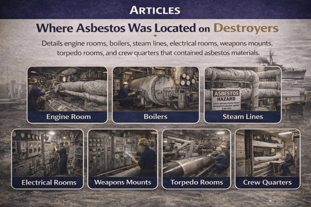 Asbestos Products Used on Navy Destroyers - Mesotheliomahelp.center