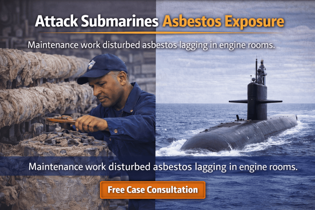 Attack Submarines Asbestos Exposure Lawsuit - Mesotheliomahelp.center