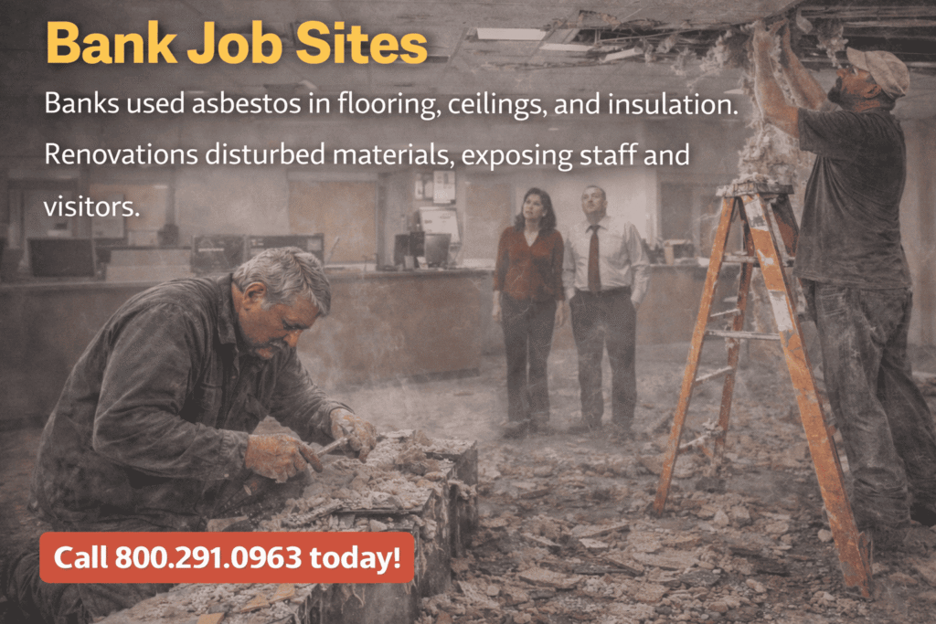 Bank Job Site Asbestos Exposure - Mesotheliomahelp.center