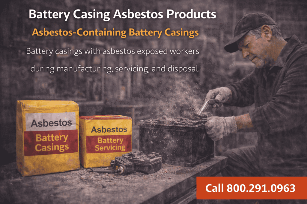 Battery Casing Asbestos Products Mesothelioma Lawsuits - Mesothelimahelp.center
