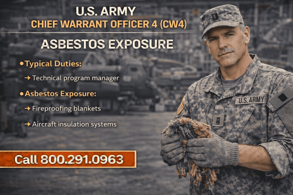 CW4 — Air Force Chief Warrant Officer 4 Asbestos Exposure - Mesotheliomahelp.center