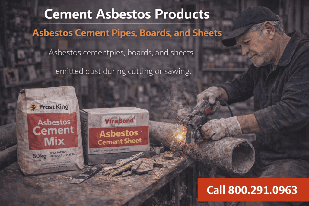Cement Asbestos Products Mesothelioma Lawsuits