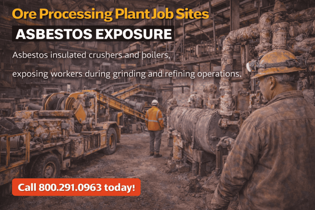 Ore Processing Plant Job Sites Mesothelioma Lawsuit - Mesotheliomahelp.center