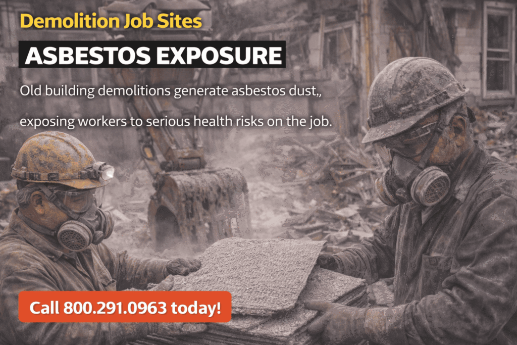 Demolition Site Job Sites Mesothelioma Lawsuit - Mesotheliomahelp.center