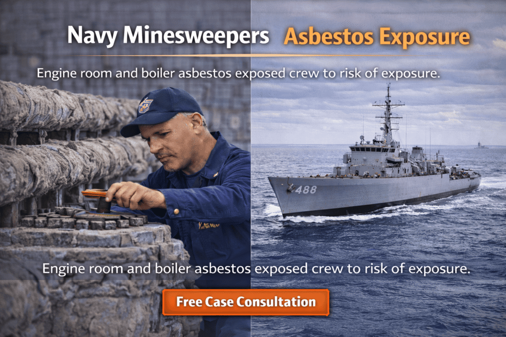 Navy Minesweepers Asbestos Exposure Lawsuit - Mesotheliomahelp.center