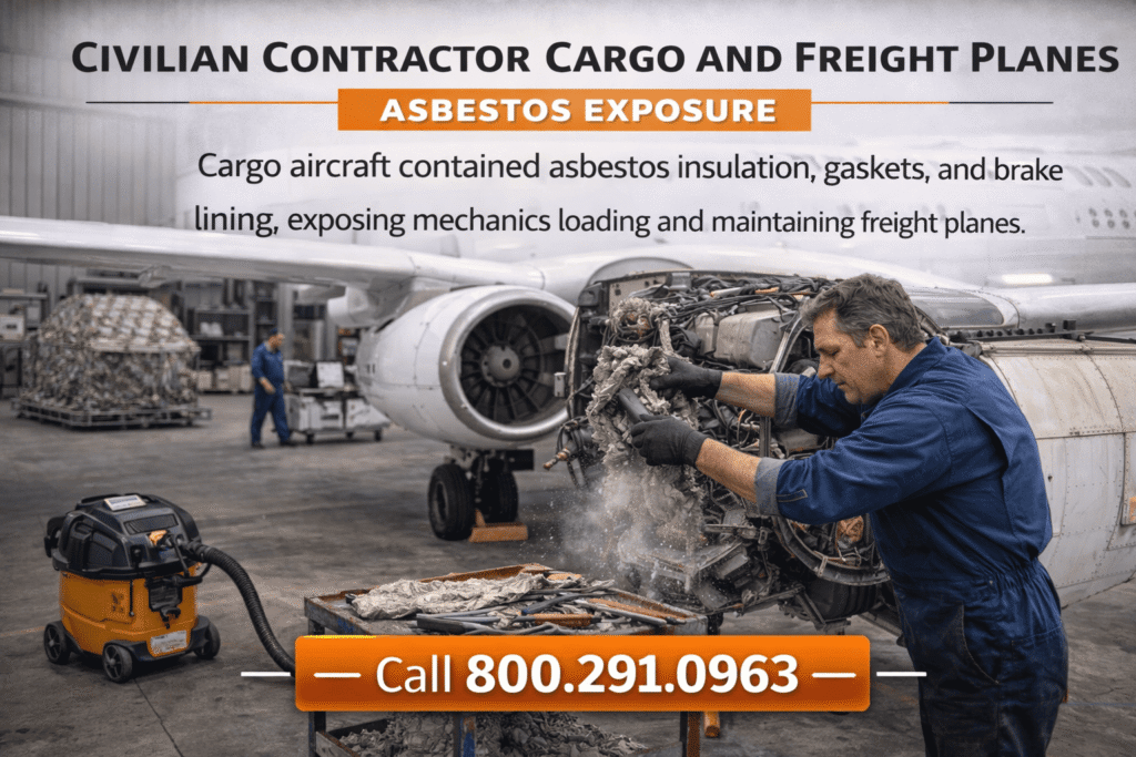 Civilian Contractor Cargo and Freight Planes – Asbestos Exposure Lawsuit - Mesotheliomahelp.center