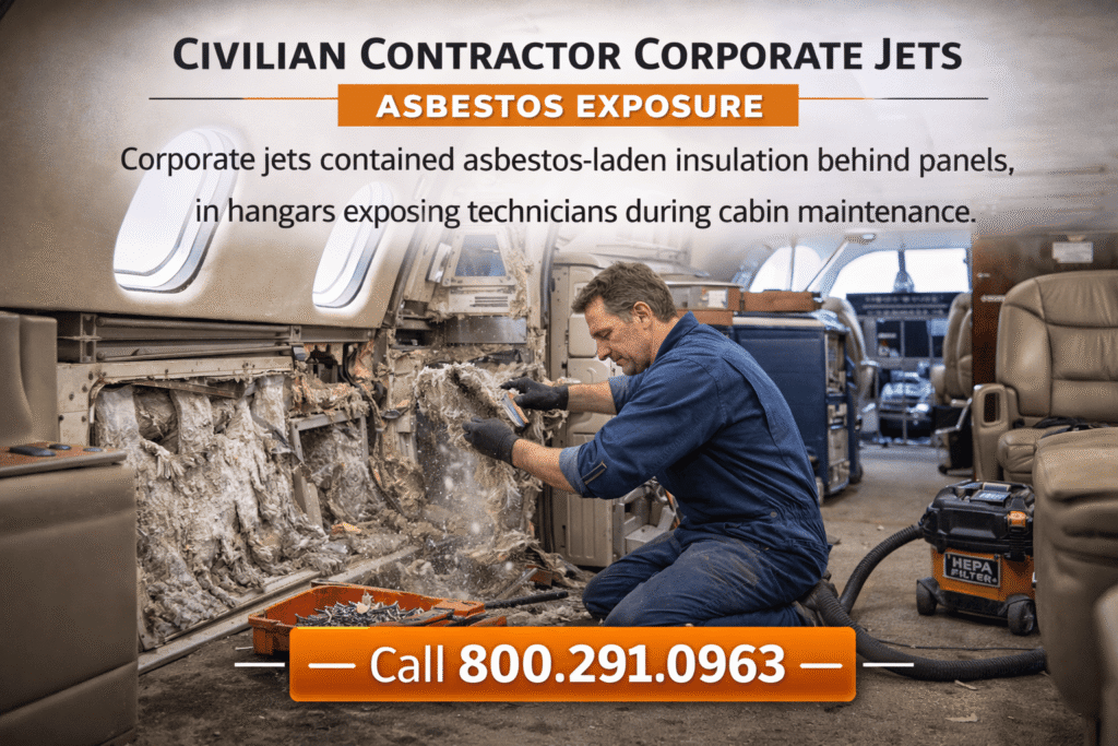 Civilian Contractor Corporate Jets – Asbestos Exposure Lawsuit - Mesotheliomahelp.center