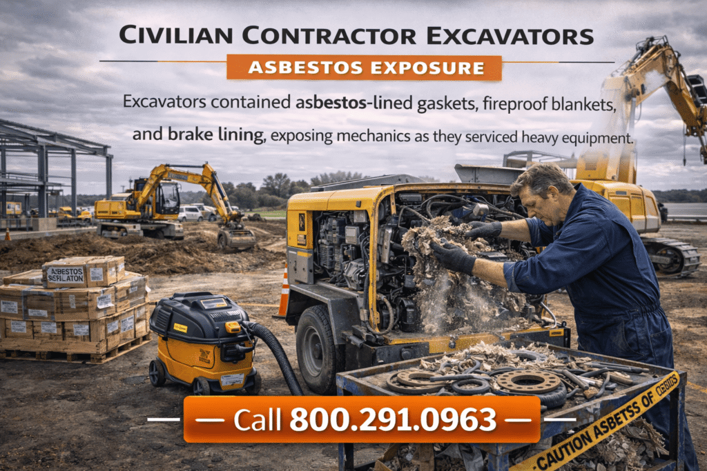 Civilian Contractor Excavators – Asbestos Exposure Lawsuit - Mesotheliomahelp.center