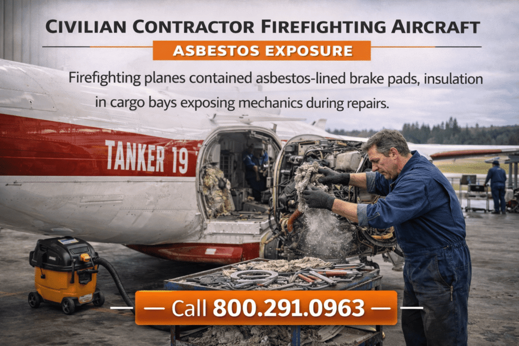 Civilian Contractor Firefighting Aircraft – Asbestos Exposure Lawsuit - Mesotheliomahelp.center