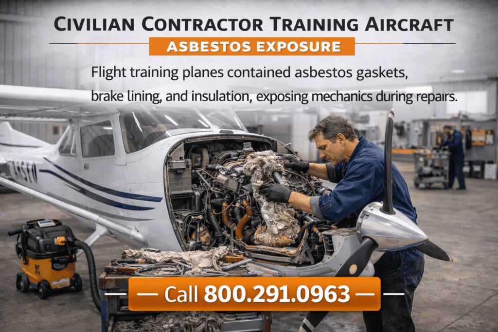 Civilian Contractor Training Aircraft – Asbestos Exposure - Mesotheliomahelp.center