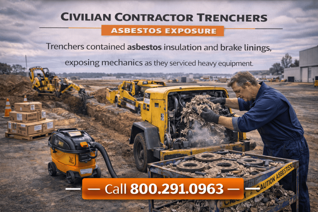Civilian Contractor Trenchers – Asbestos Exposure Lawsuit - Mesotheliomahelp.center