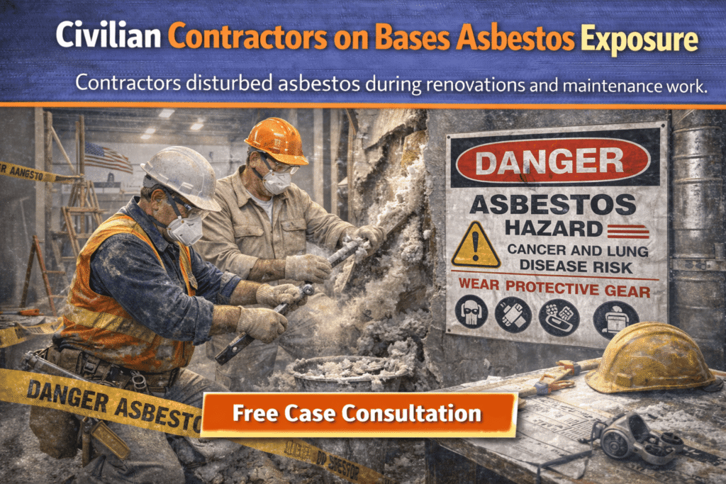 Civilian Contractors on Bases Asbestos Exposure - Mesotheliomahelp.center