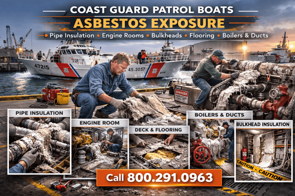 Coast Guard Patrol Boats (WPB) Asbestos Exposure Lawsuit - Mesotheliomahelp.center