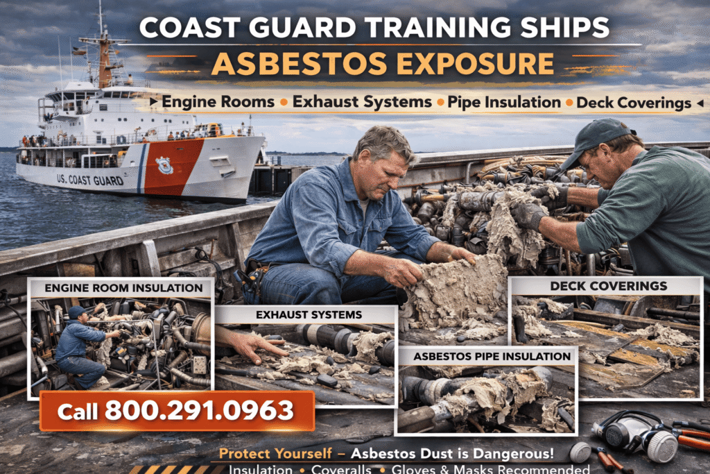 Coast Guard Training Ships Asbestos Exposure Lawsuit - Mesotheliomahelp.center